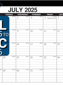 Desk Calendar 2025-2026 - 18-Month Large Desk/Wall Calendar, Jul 2025 - Dec 2026, 17" x 12", Thick Paper, Large Ruled Blocks, Clear Plastic Cover – Perfect for Home School & Office Organization