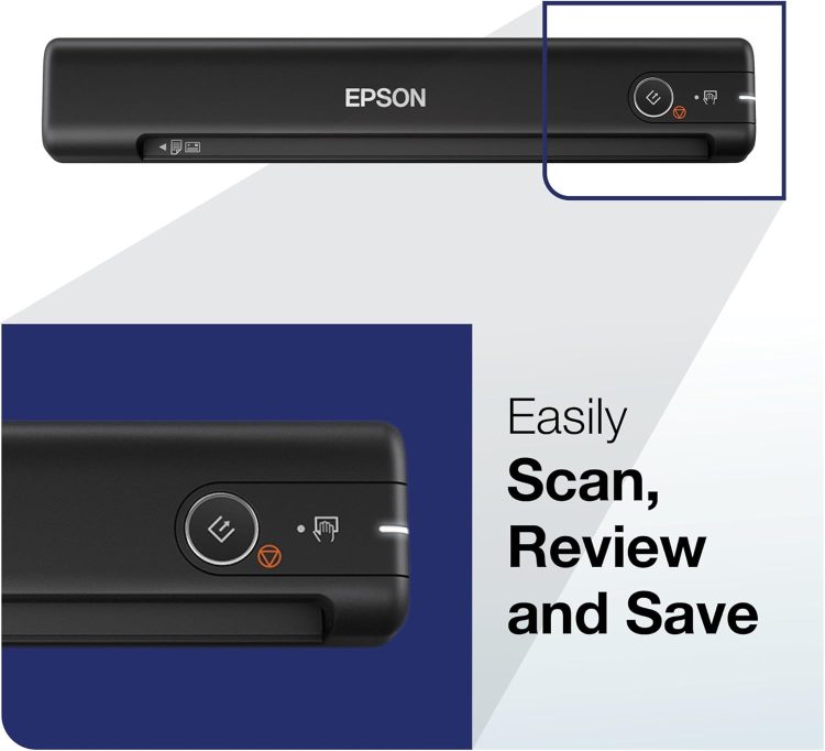Epson WorkForce ES-50 Portable Sheet-Fed Document Scanner for PC and Mac - Image 4