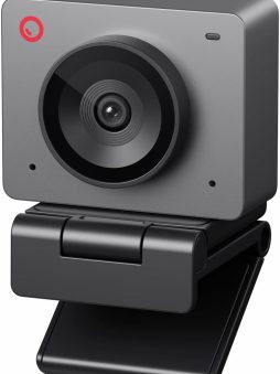 OBSBOT Meet SE 1080P 100FPS Webcam for PC, AI Framing Streaming Camera with 1/2.8" Sensor, Beauty Mode, Gesture Control, DOL HDR, Web Camera for Desktop Computer, Laptop,Meeting, etc. (Space Grey)